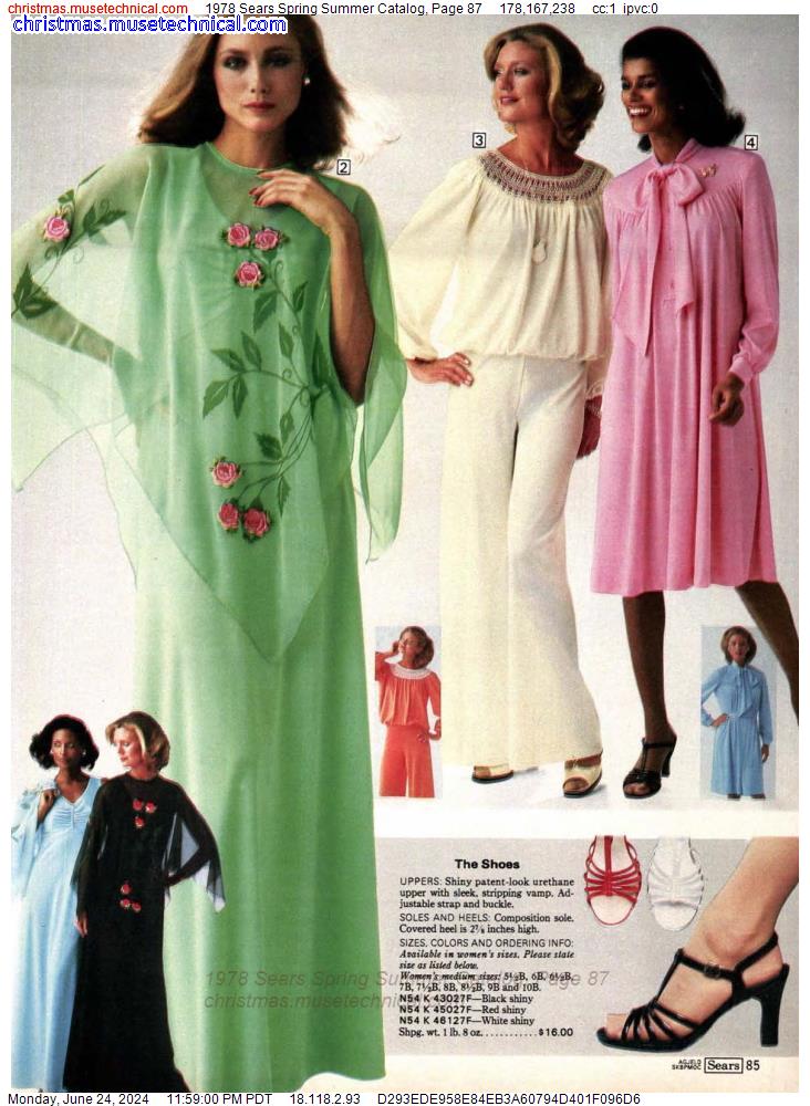 1978 Sears Spring Summer Catalog, Page 87