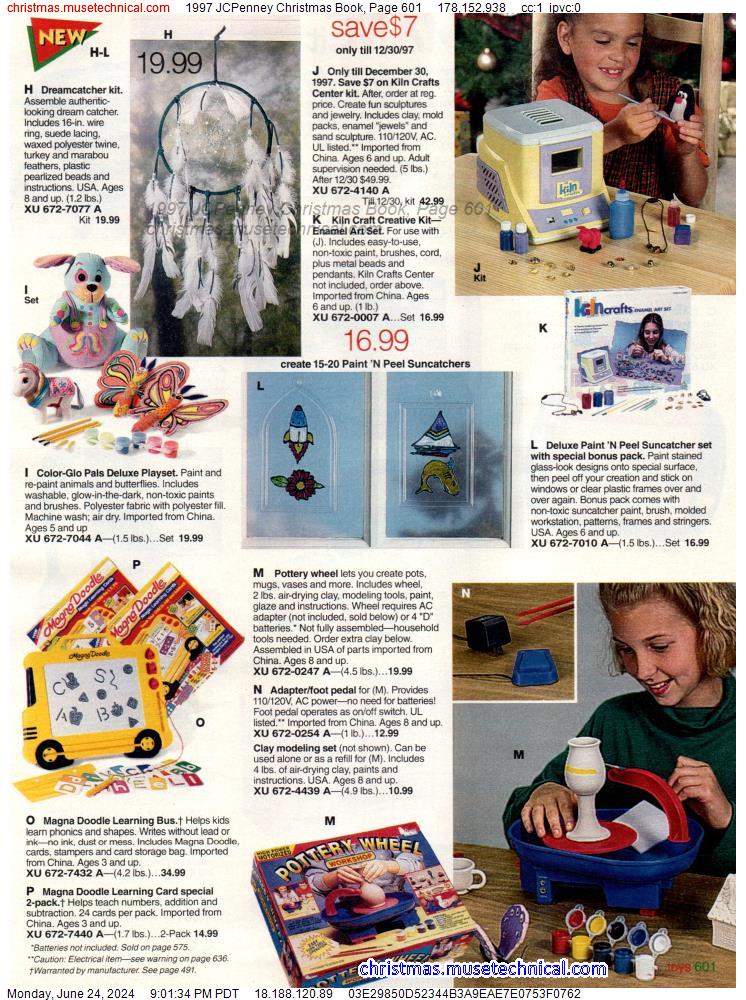1997 JCPenney Christmas Book, Page 601