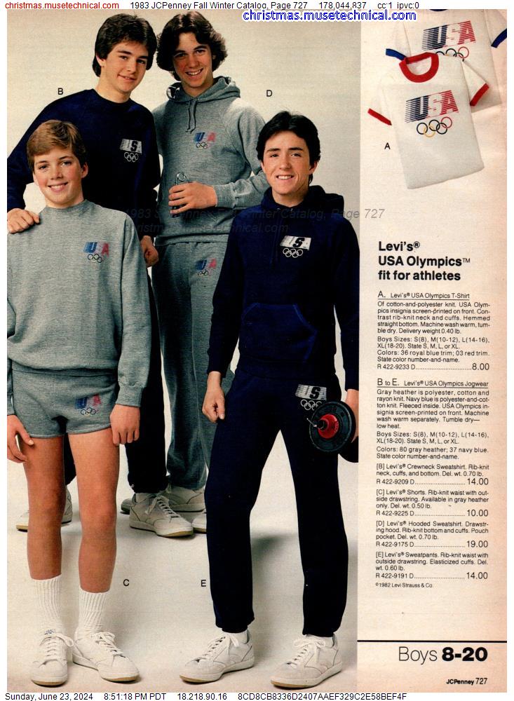 1983 JCPenney Fall Winter Catalog, Page 727