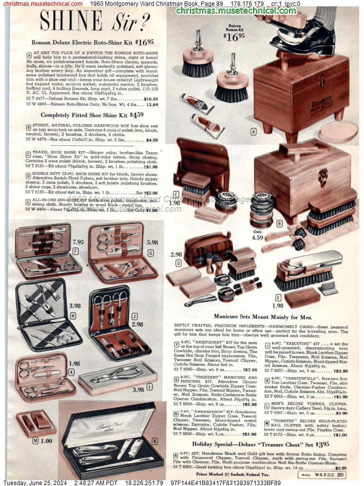 1960 Montgomery Ward Christmas Book, Page 89