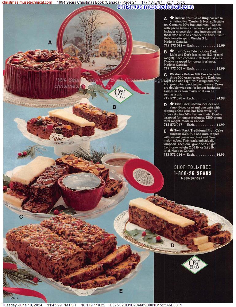 1994 Sears Christmas Book (Canada), Page 24