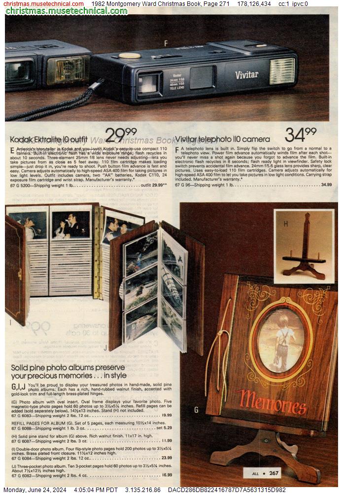 1982 Montgomery Ward Christmas Book, Page 271