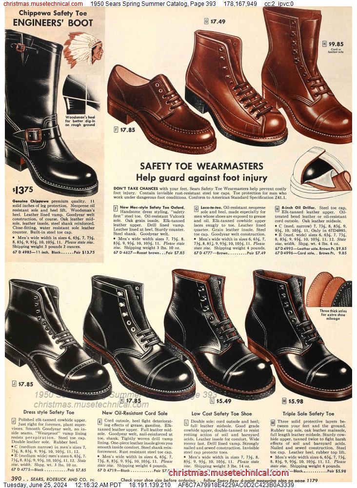 1950 Sears Spring Summer Catalog, Page 393
