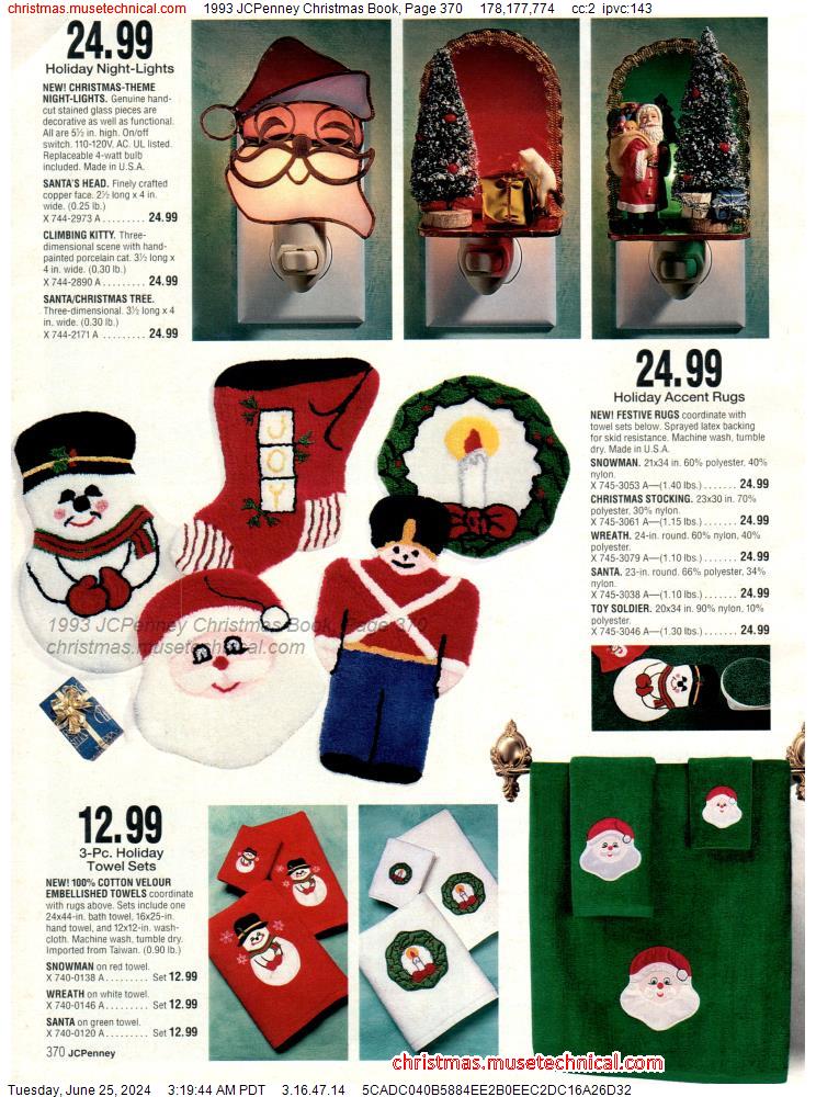 1993 JCPenney Christmas Book, Page 370
