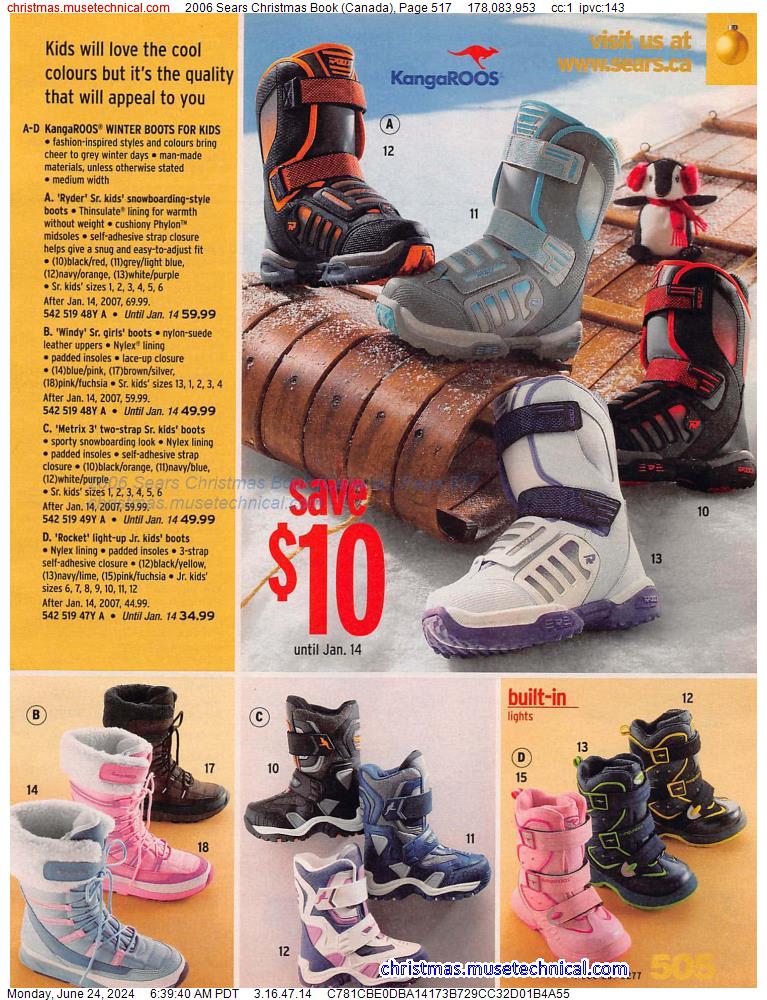 2006 Sears Christmas Book (Canada), Page 517