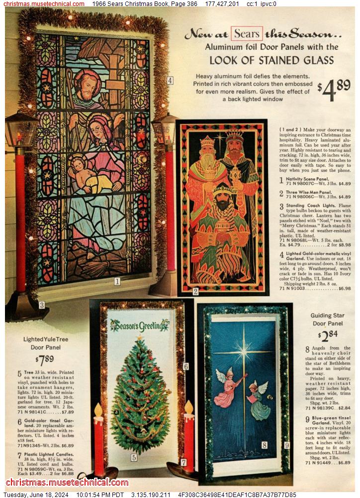 1966 Sears Christmas Book, Page 386
