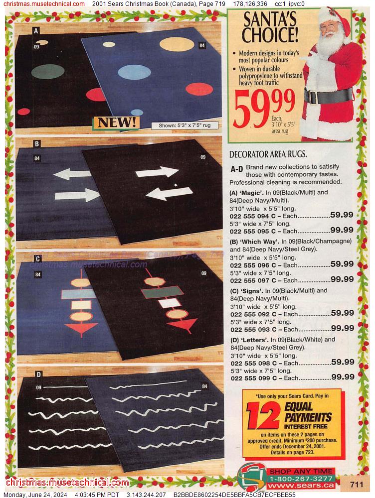 2001 Sears Christmas Book (Canada), Page 719