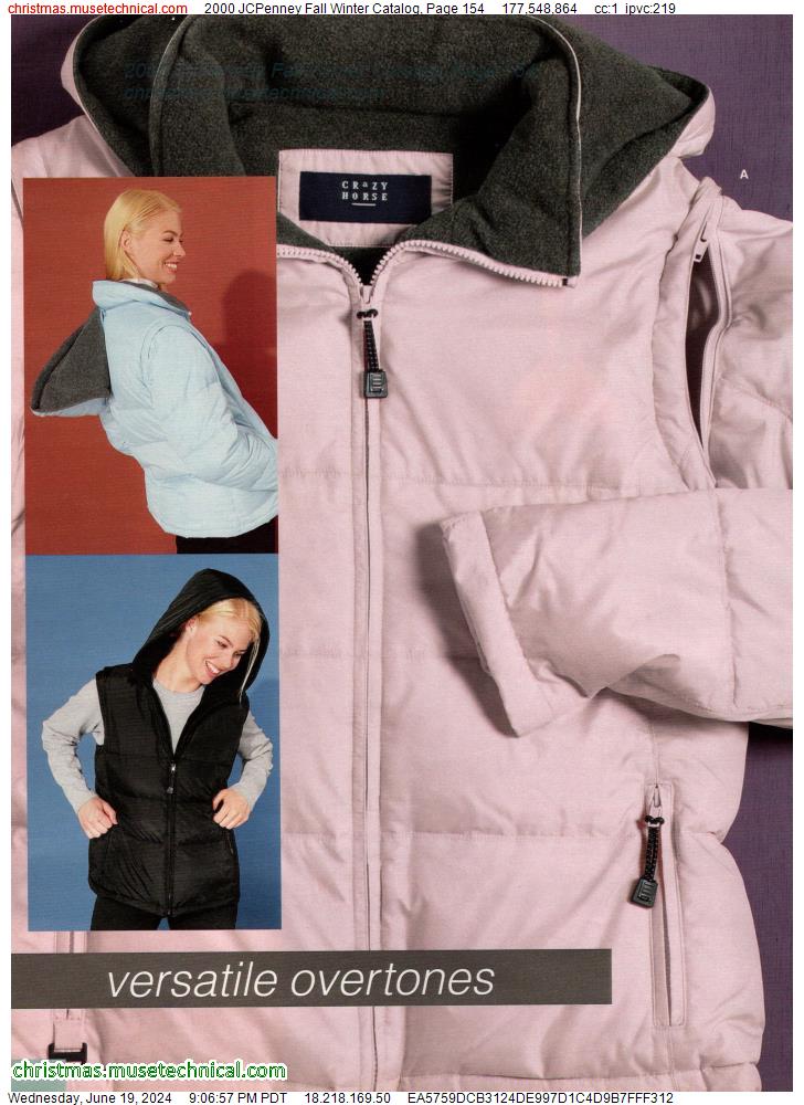 2000 JCPenney Fall Winter Catalog, Page 154