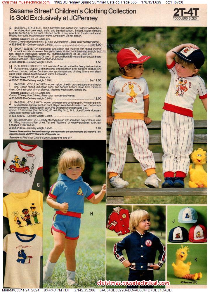 1982 JCPenney Spring Summer Catalog, Page 505