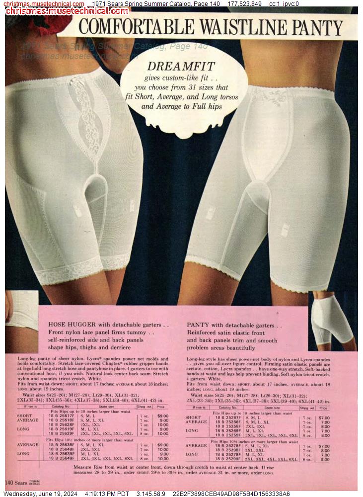1971 Sears Spring Summer Catalog, Page 140