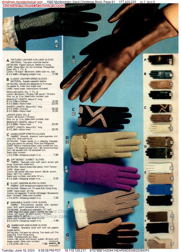 1980 Montgomery Ward Christmas Book, Page 81