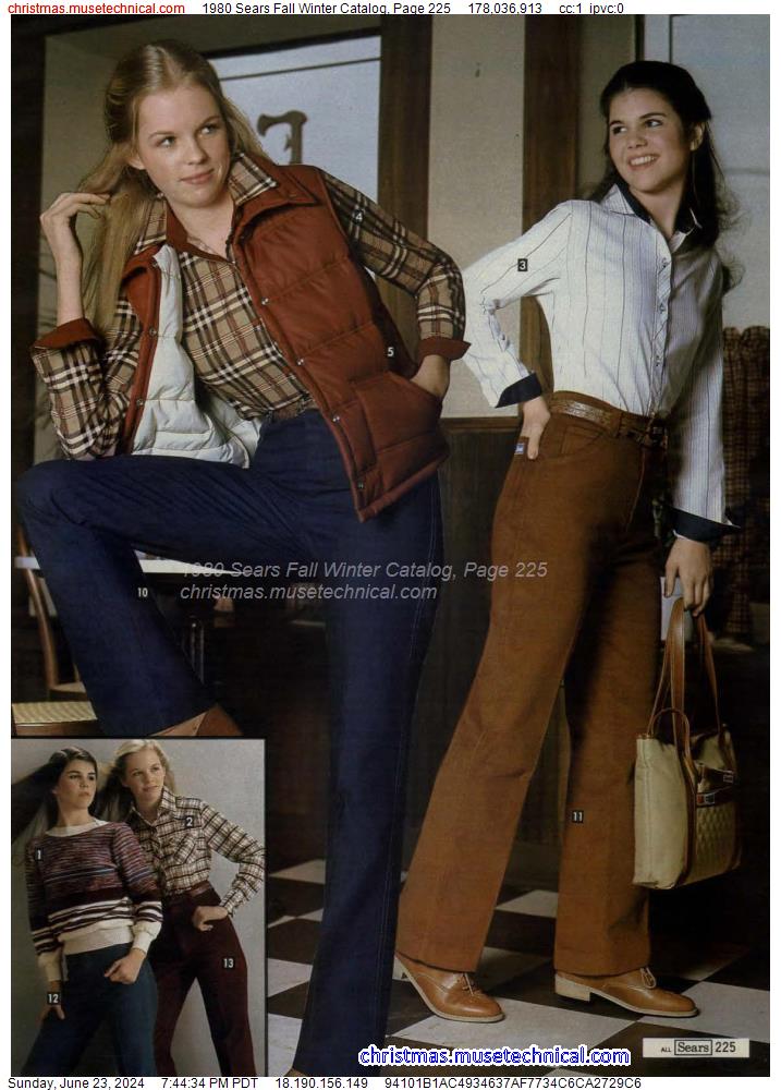 1980 Sears Fall Winter Catalog, Page 225
