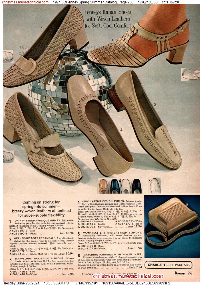 1971 JCPenney Spring Summer Catalog, Page 263