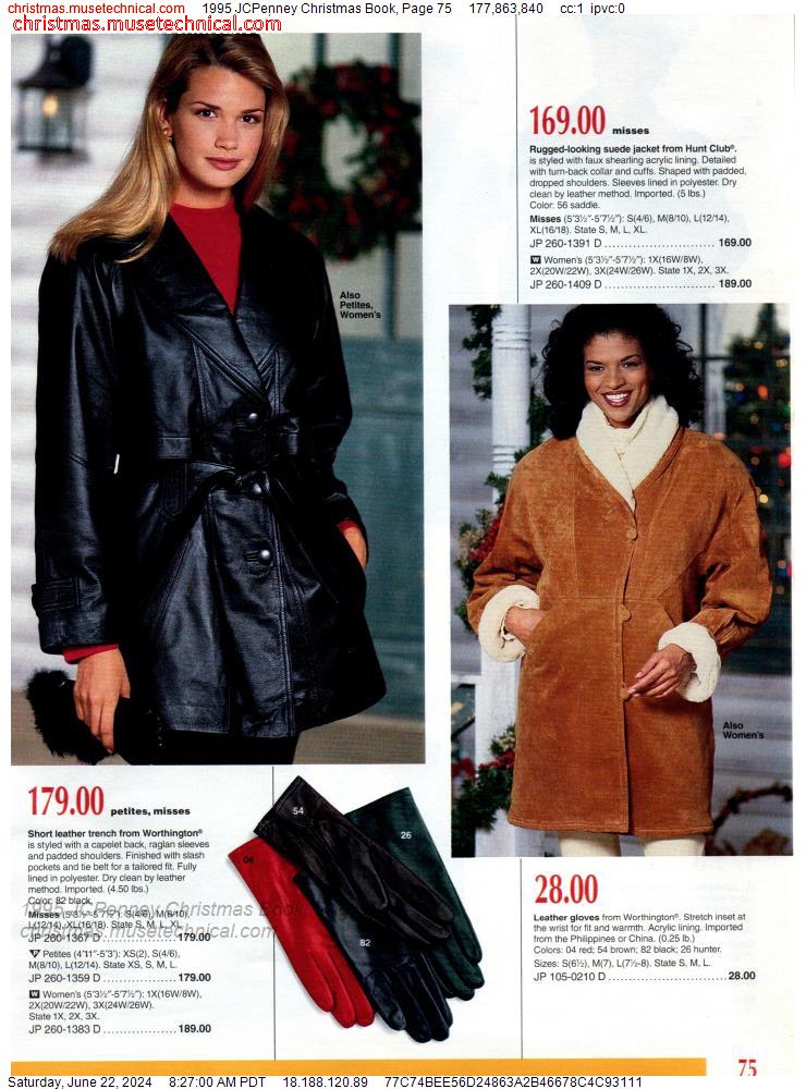 1995 JCPenney Christmas Book, Page 75
