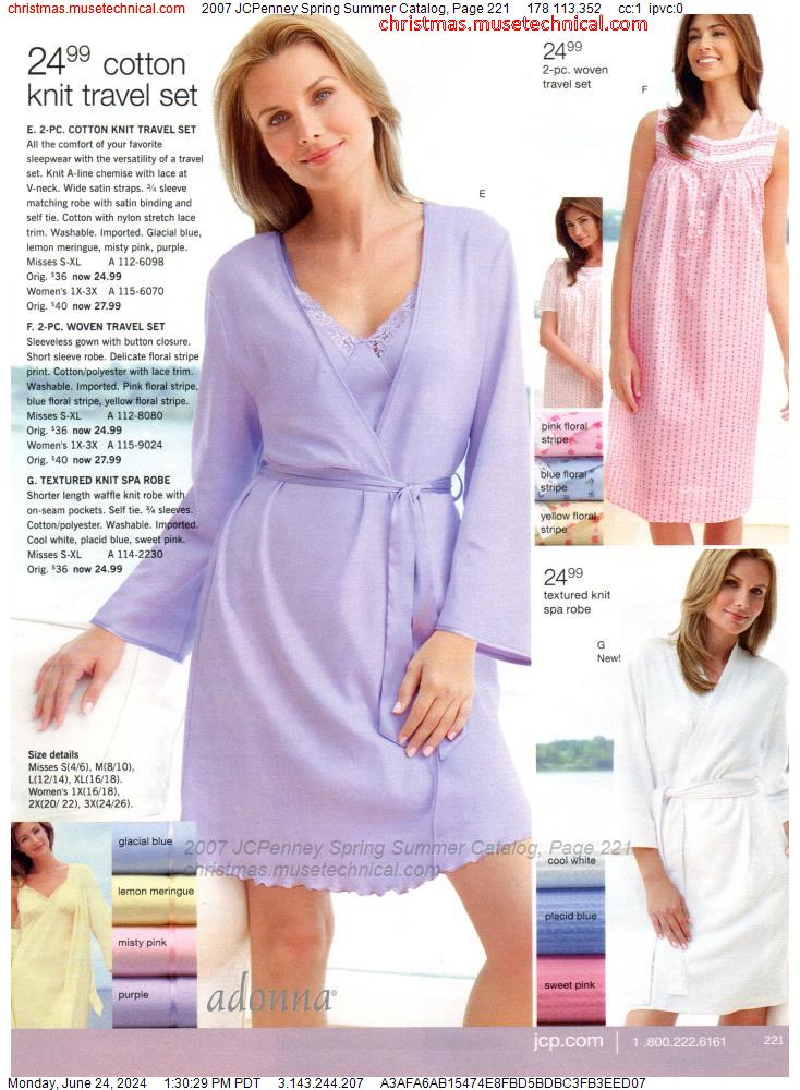 2007 JCPenney Spring Summer Catalog, Page 221