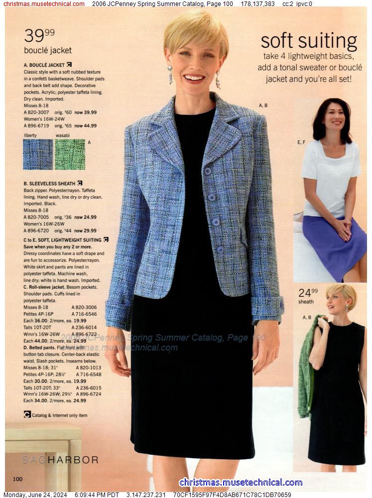 2006 JCPenney Spring Summer Catalog, Page 100