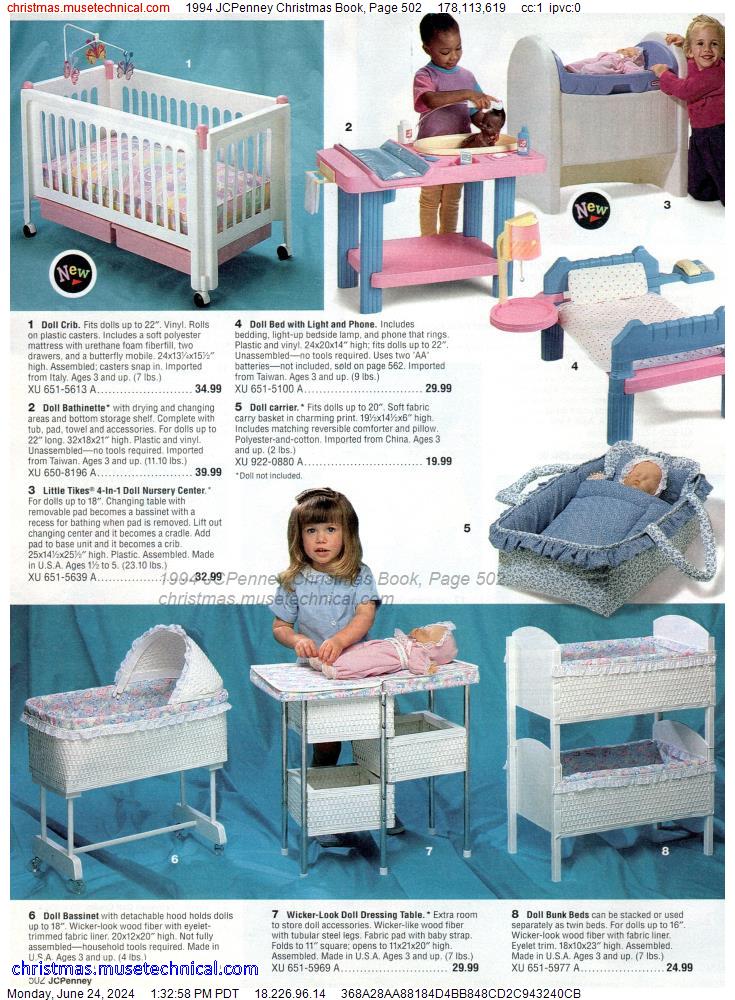 1994 JCPenney Christmas Book, Page 502