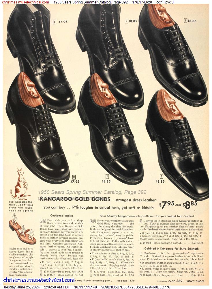 1950 Sears Spring Summer Catalog, Page 392
