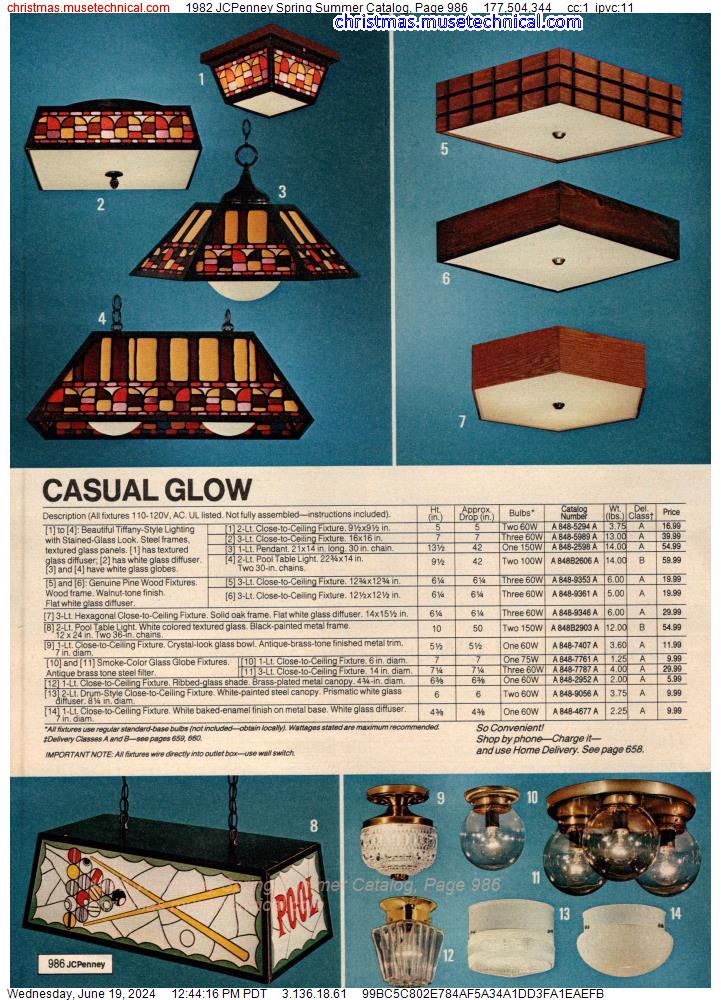 1982 JCPenney Spring Summer Catalog, Page 986