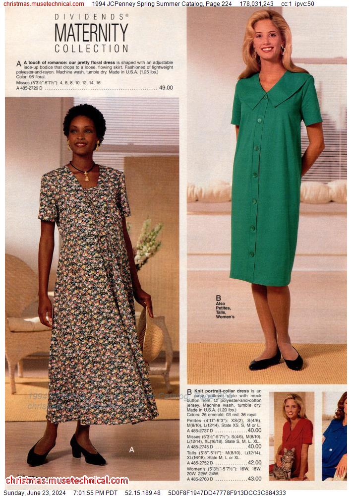 1994 JCPenney Spring Summer Catalog, Page 224