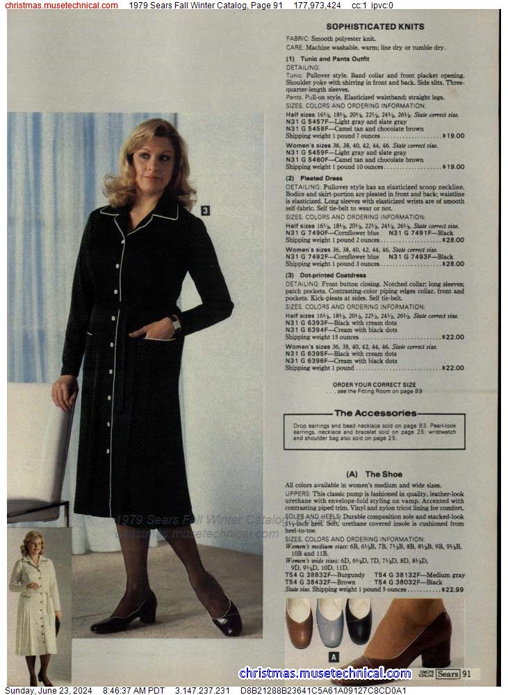 1979 Sears Fall Winter Catalog, Page 91