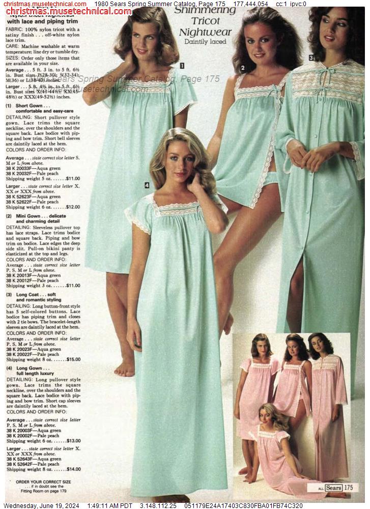 1980 Sears Spring Summer Catalog, Page 175