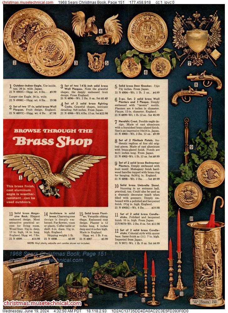 1968 Sears Christmas Book, Page 151