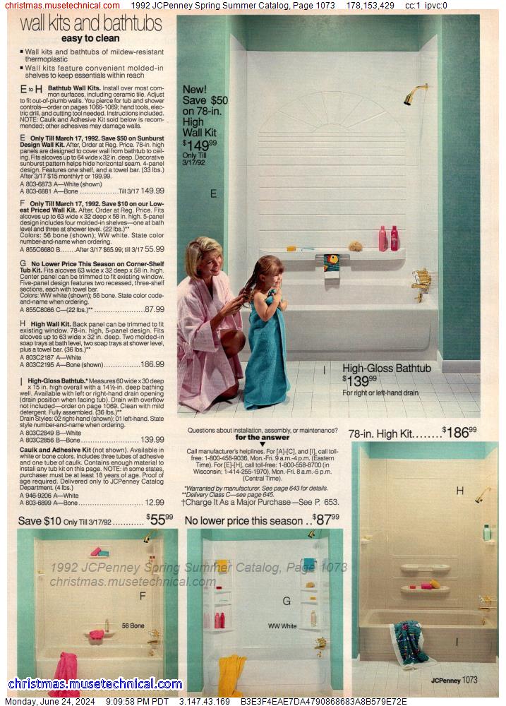 1992 JCPenney Spring Summer Catalog, Page 1073