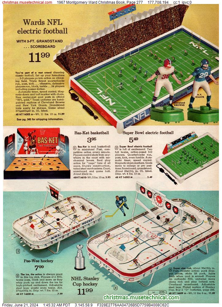 1967 Montgomery Ward Christmas Book, Page 277