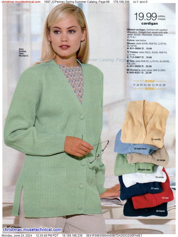 1997 JCPenney Spring Summer Catalog, Page 66
