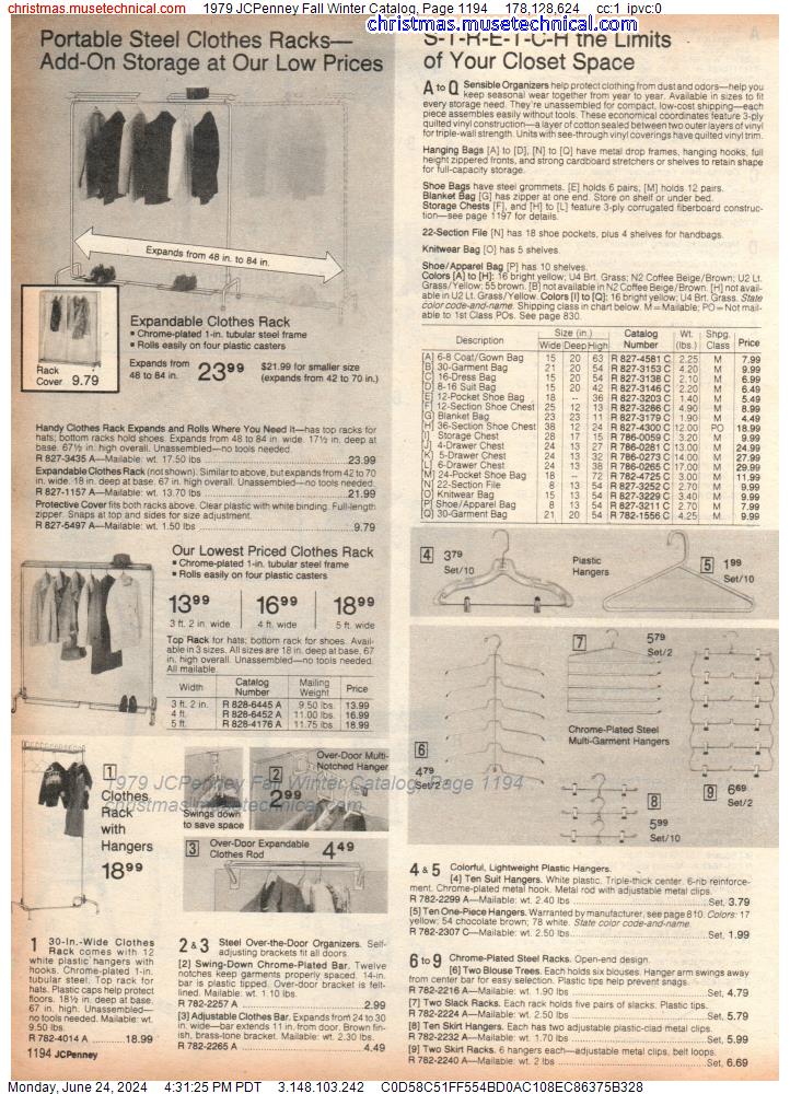 1979 JCPenney Fall Winter Catalog, Page 1194