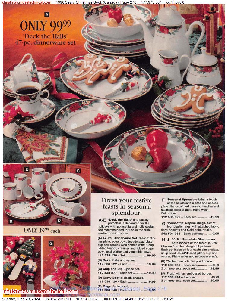 1996 Sears Christmas Book (Canada), Page 276