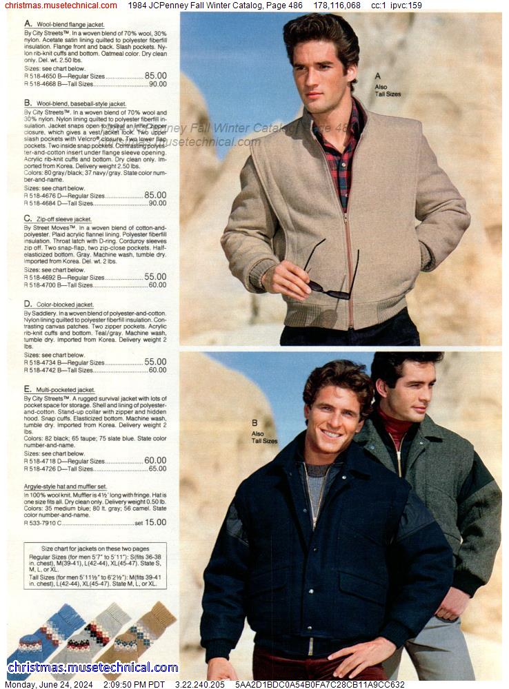 1984 JCPenney Fall Winter Catalog, Page 486