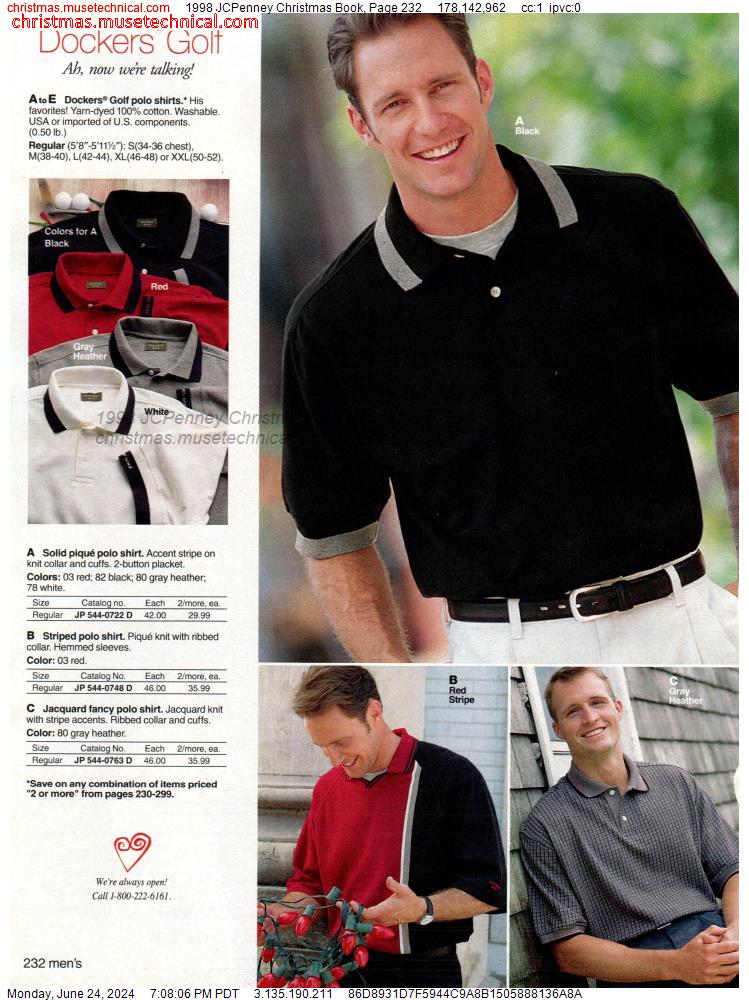 1998 JCPenney Christmas Book, Page 232