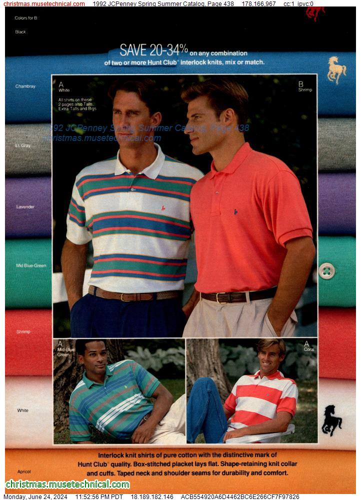 1992 JCPenney Spring Summer Catalog, Page 438