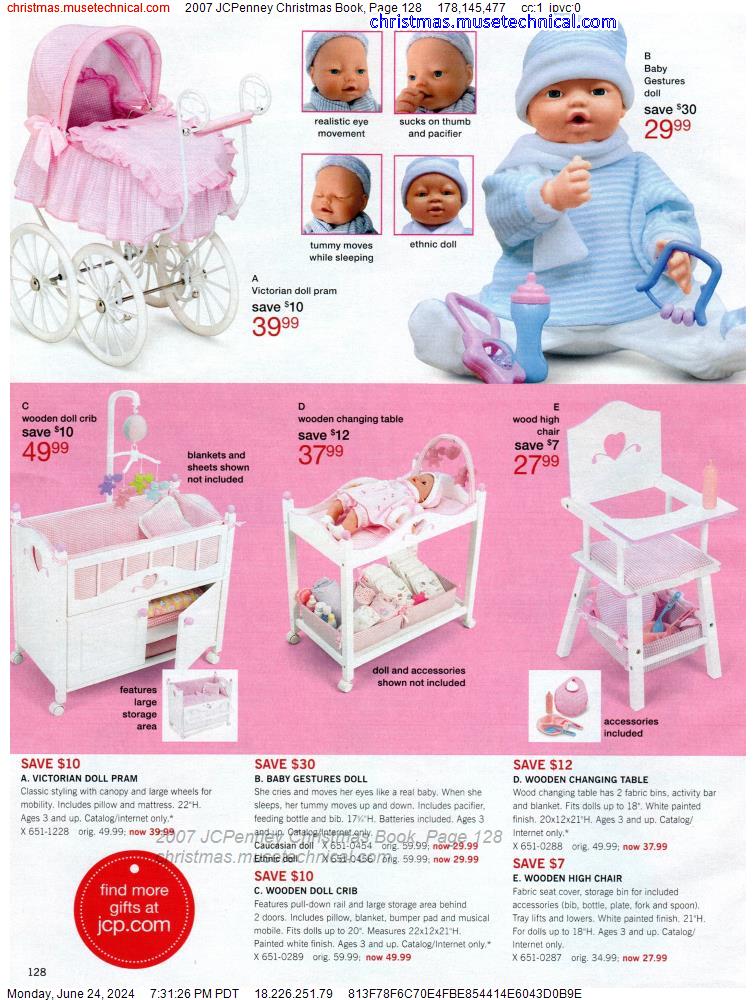 2007 JCPenney Christmas Book, Page 128