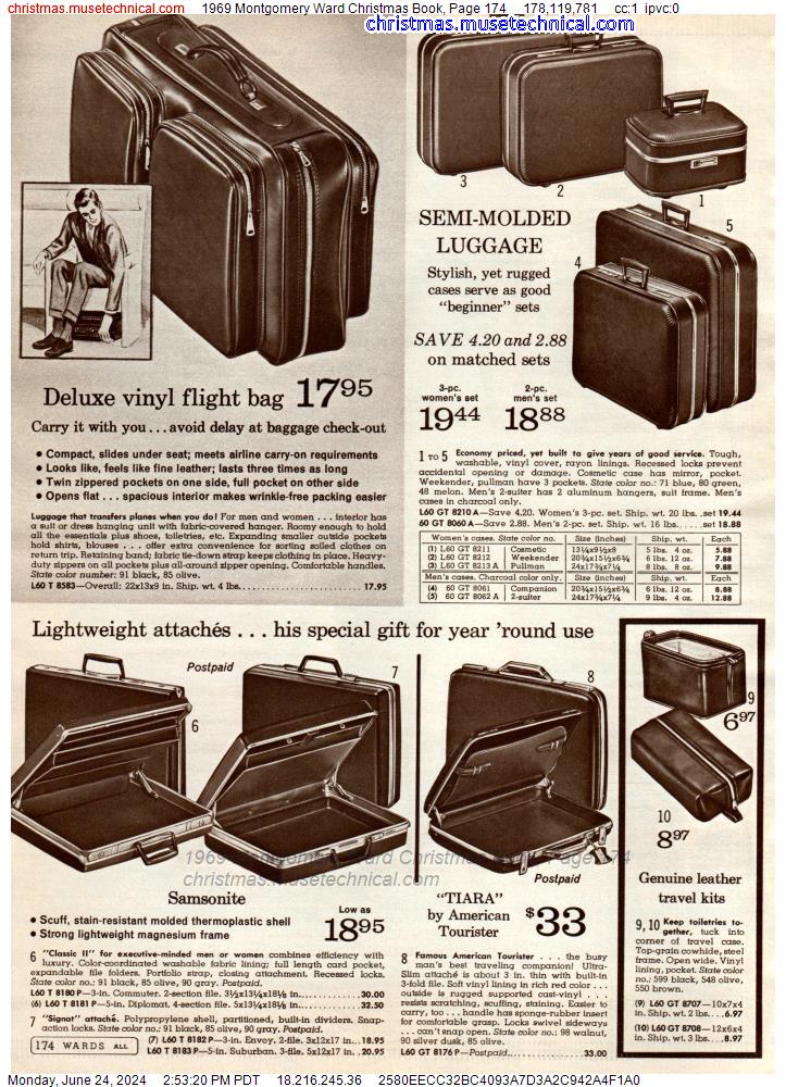 1969 Montgomery Ward Christmas Book, Page 174