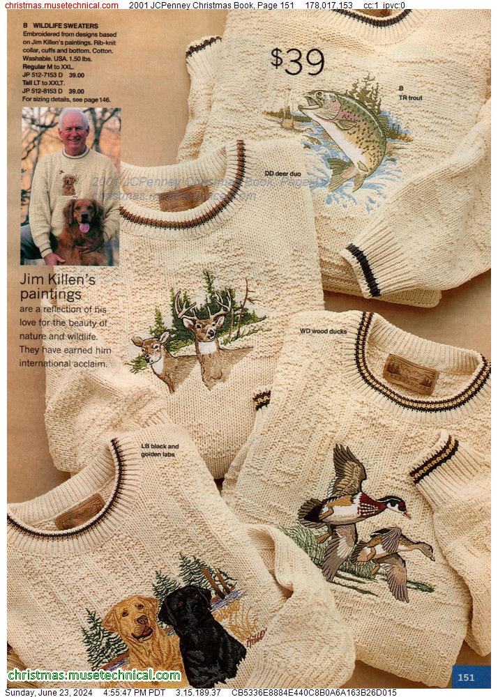 2001 JCPenney Christmas Book, Page 151