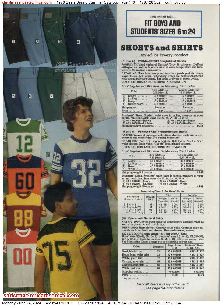 1976 Sears Spring Summer Catalog, Page 446