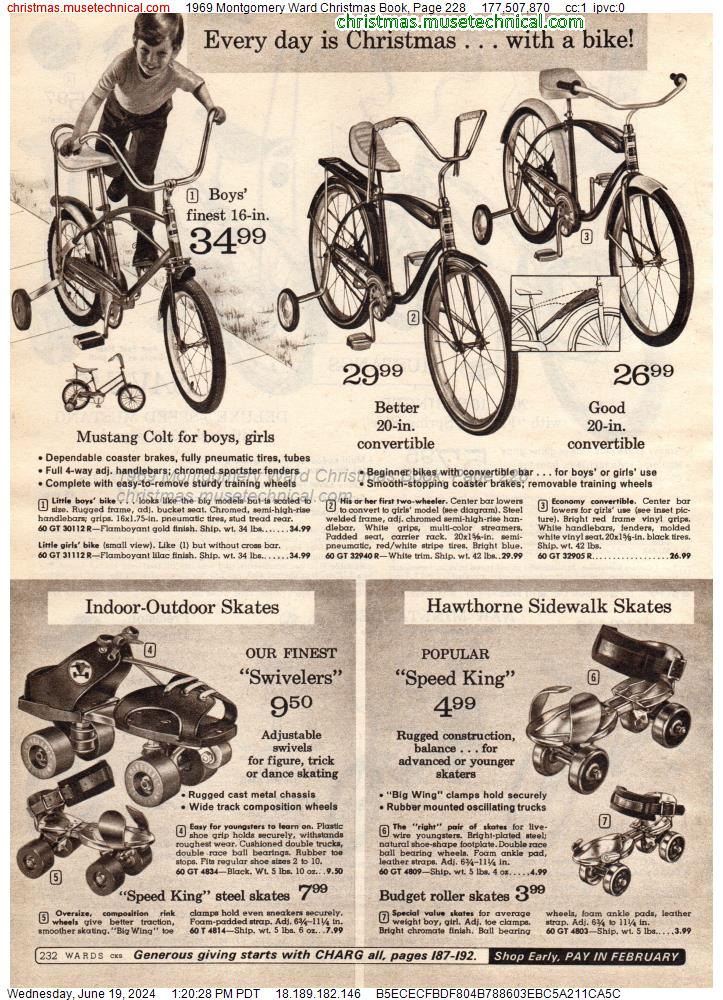 1969 Montgomery Ward Christmas Book, Page 228