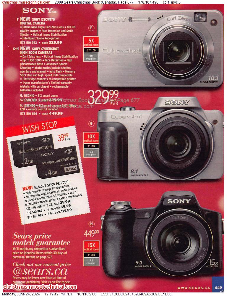 2008 Sears Christmas Book (Canada), Page 677