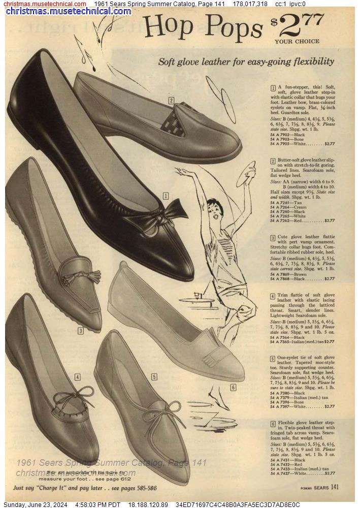 1961 Sears Spring Summer Catalog, Page 141