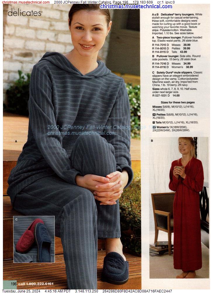 2000 JCPenney Fall Winter Catalog, Page 196