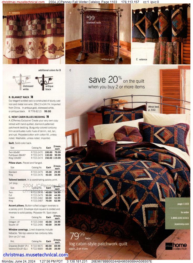 2004 JCPenney Fall Winter Catalog, Page 1103