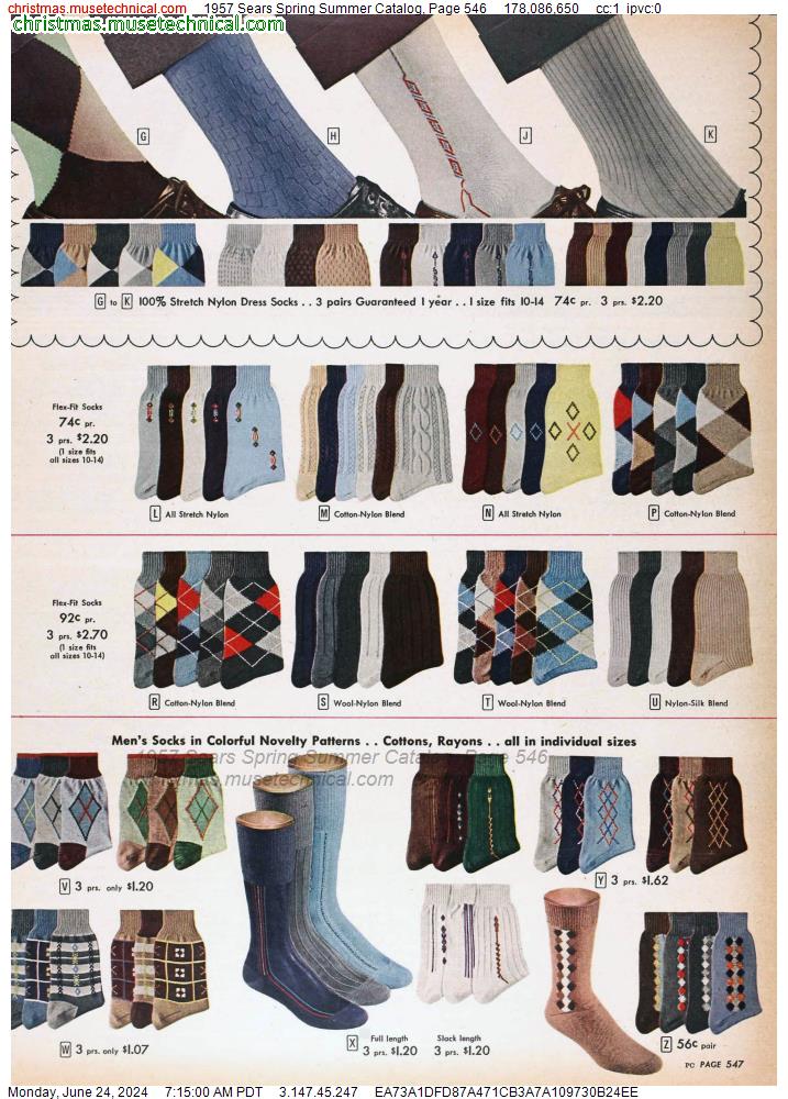 1957 Sears Spring Summer Catalog, Page 546