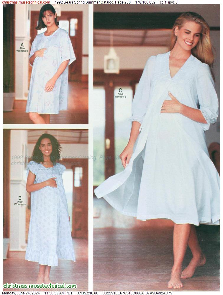 1992 Sears Spring Summer Catalog, Page 230