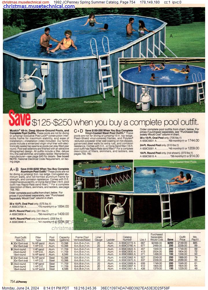 1992 JCPenney Spring Summer Catalog, Page 754