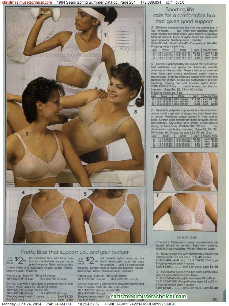 1984 Sears Spring Summer Catalog, Page 201
