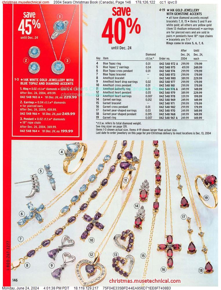 2004 Sears Christmas Book (Canada), Page 146