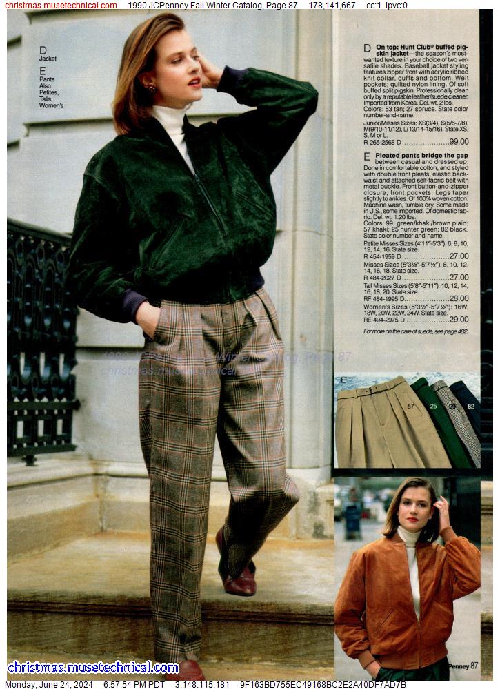 1990 JCPenney Fall Winter Catalog, Page 87